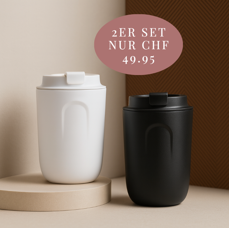 Thermo Kaffeebecher im 2er-Set